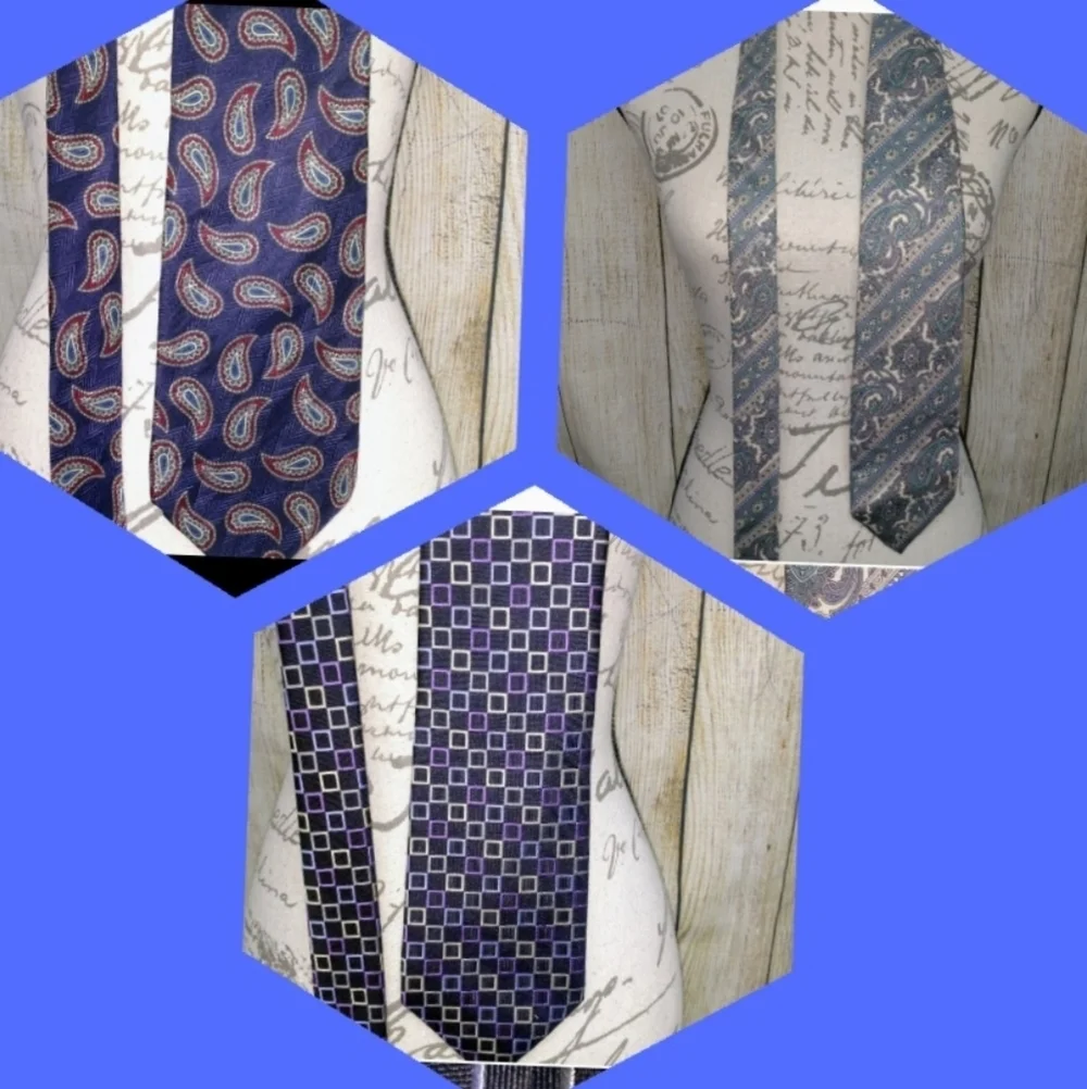 Three Gorgeous Men's Ties!